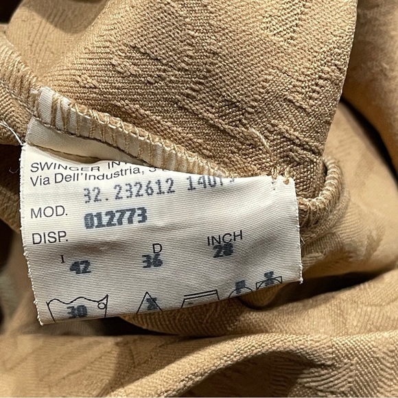 VTG RoccoBarocco Monogram Dress | Size 6 | Belted Soft Denim Button Down - Picture 14 of 15